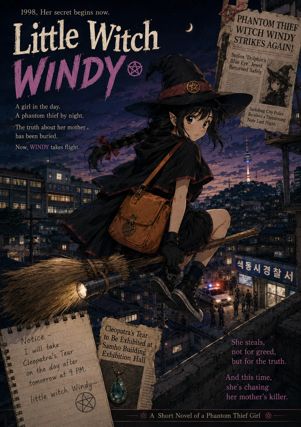 Windy the Little Witch 표지