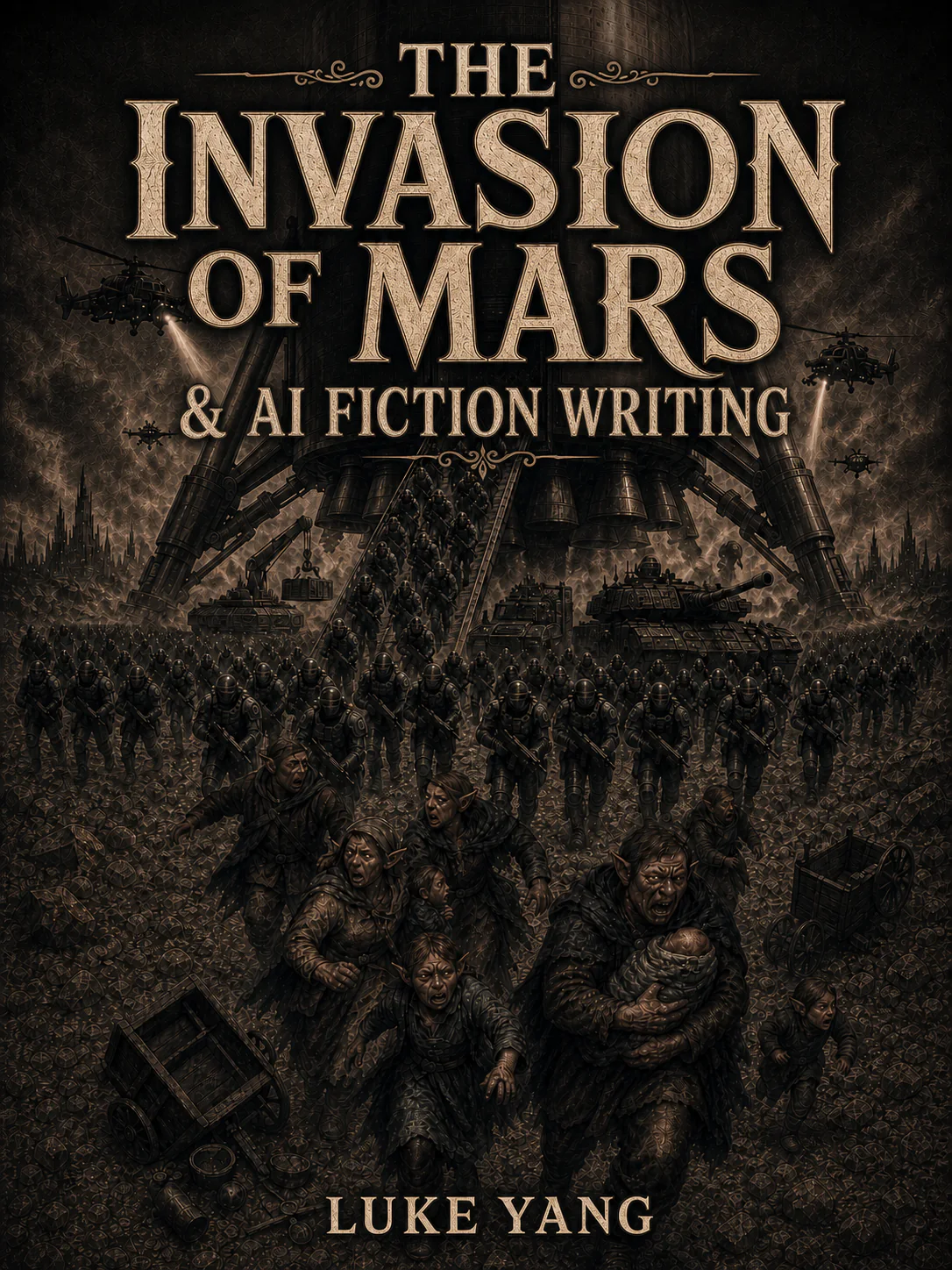 The Invasion of Mars & AI Fiction Writing 표지